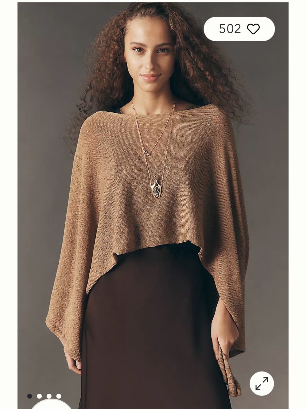Mare Mare for Anthropologie Poncho NWT One Size